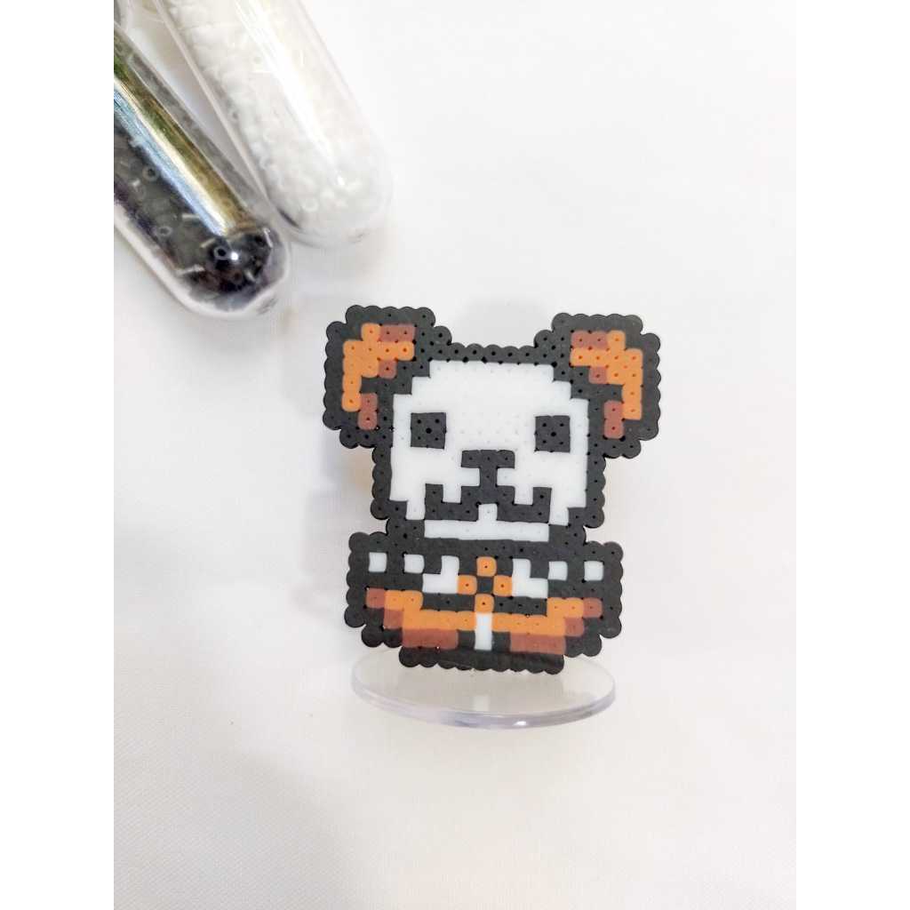 totem decoração mini going merry barco one piece anime nerd geek otaku pixel art base