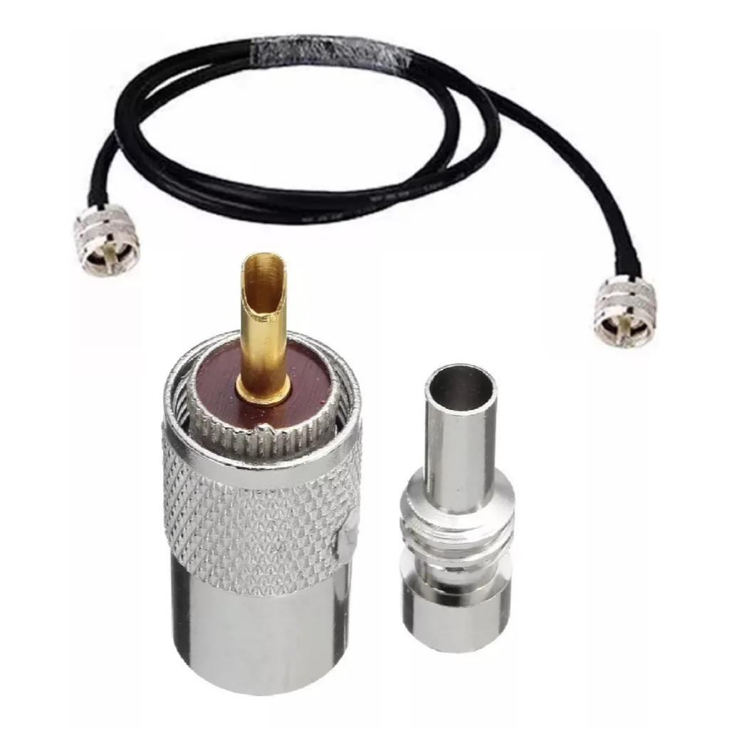Rabicho Chicote Px E Radioamador Hf Uhf E Vhf - 50cm