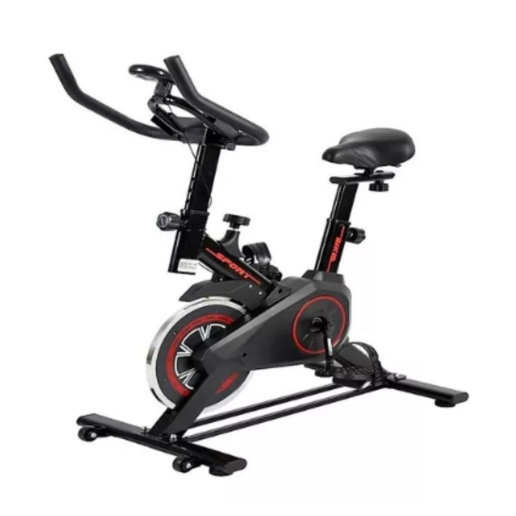 Bicicleta Ergométrica Para Spinning Preto E Vermelho - 3XZ OFFICIAL STORE