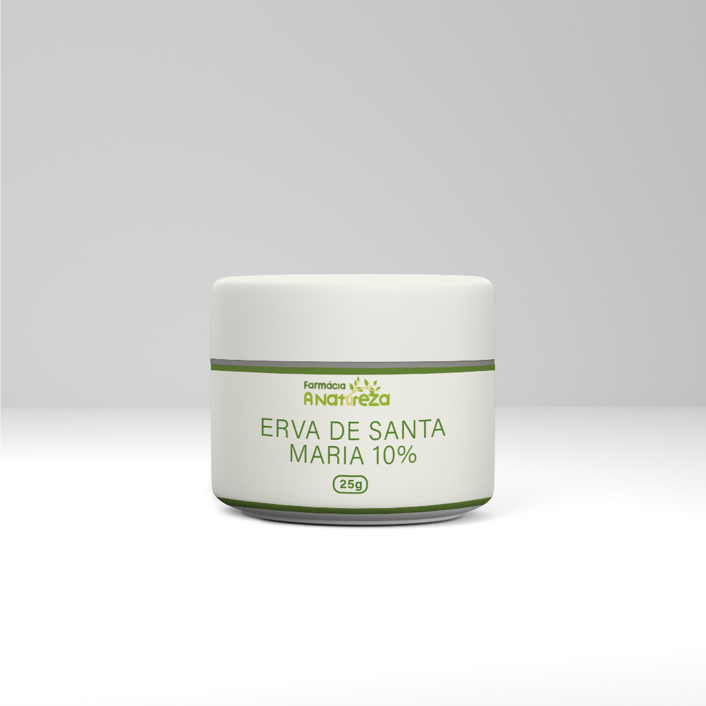 Pomada de Erva de Santa Maria 10% - 25g em Oferta na Shopee