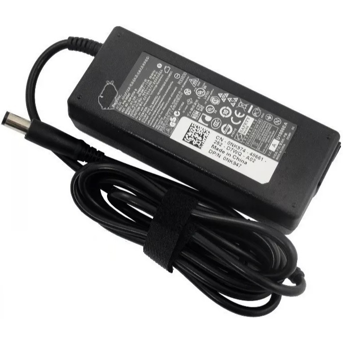 FONTE CARREGADOR BIVOLT P/ NOTEBOOK DELL LATITUDE E5250 E5270 E5404 E5400 E5410 E5430 E5440 E5470 E5500 E5530 E5540 CABO