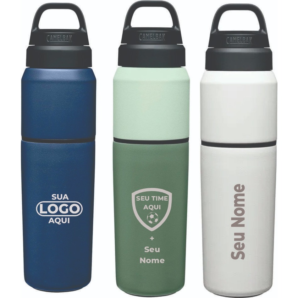 Garrafa Térmica Camelbak Multibev 2 Em 1 Personalizada 650ml