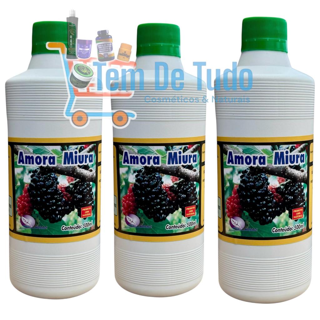 Garrafas de Amora 500ml (cada) em Oferta na Shopee