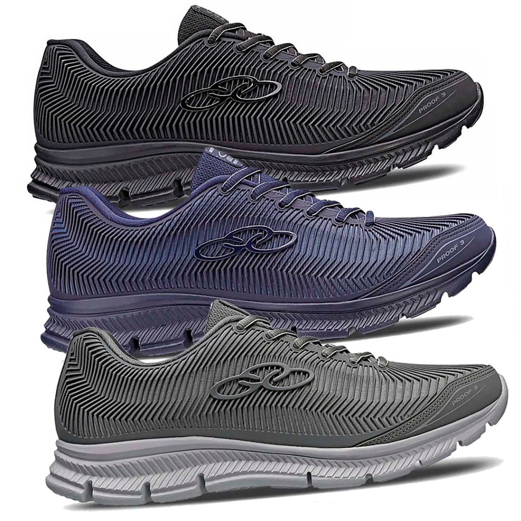 Tenis Olympikus Proof 3 Tamanhos do 38 ao 48 Masculino 114 - Sports & Outdoors