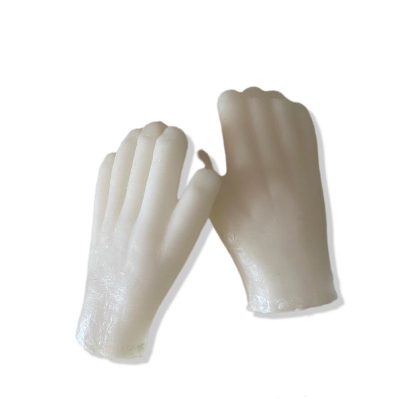 kit  pares de mão uma esquerda é uma direta velas sem pavio para promessas em Oferta na Shopee