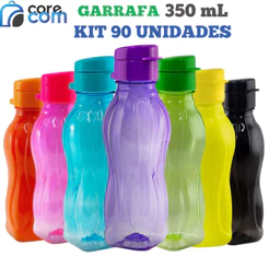 Kit 90 Garrafa Squeeze 350 mL- Garrafa de água