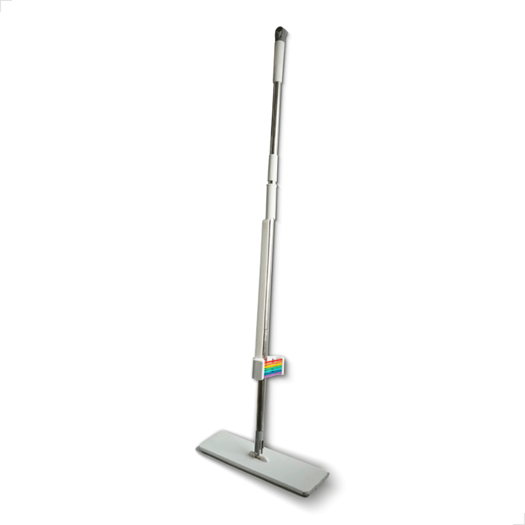 Esfregão Mop Rainbow Microfibra Com Rotação 360° 7 Raspadores Para Áreas Úmidas e Secas ZOLELE PB41 - Home & Living