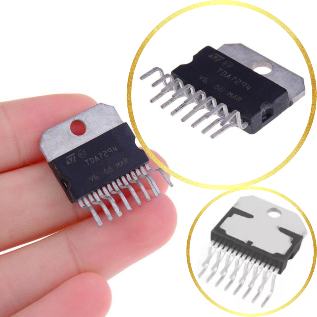 Tda7294 TDA7294 Circuito Integrado Ci Amplificador 100w Reparo Som