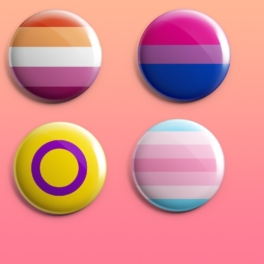 Bottons Bandeira Lgbtqia+