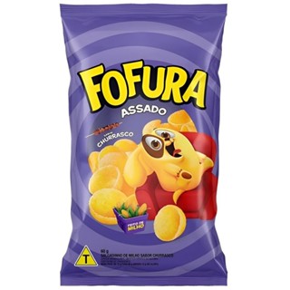 Salgadinho Fofura Churrasco 60g Lucky em Oferta na Shopee