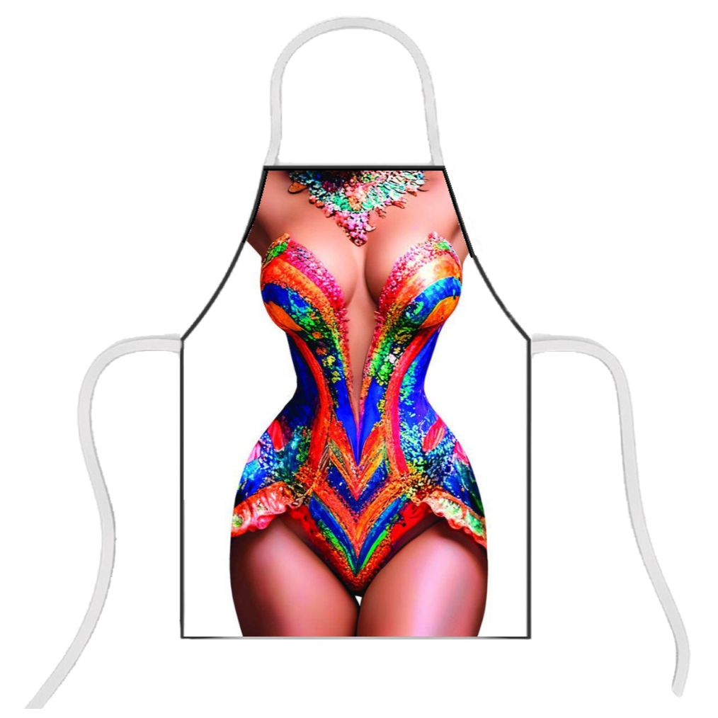 Avental Divertido Cozinha Despedida de Solteira - Chá de Cozinha - lingerie - GLOBELEZA - Mulher