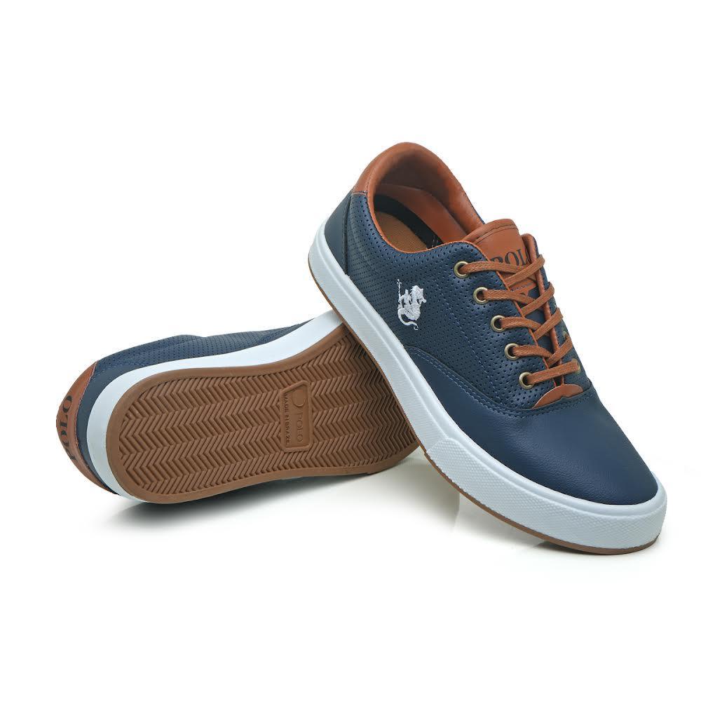 Tênis masculino Casual Social Polo Ocean tenis polo masculino casual Sapatenis Polo Masculino Casual