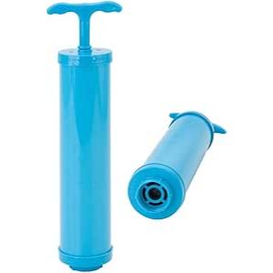 Bomba De Ar Sucção Manual Plástica Para Saco A Vácuo Organizador em Oferta na Shopee