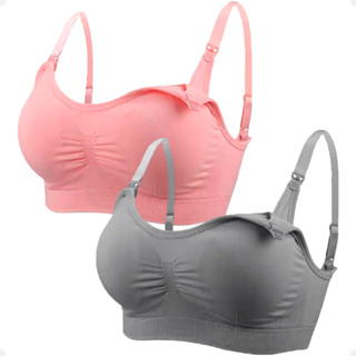 Sutiã Amamentação Bojo Removível Reforçado Maternidade Soutien em Oferta na Shopee