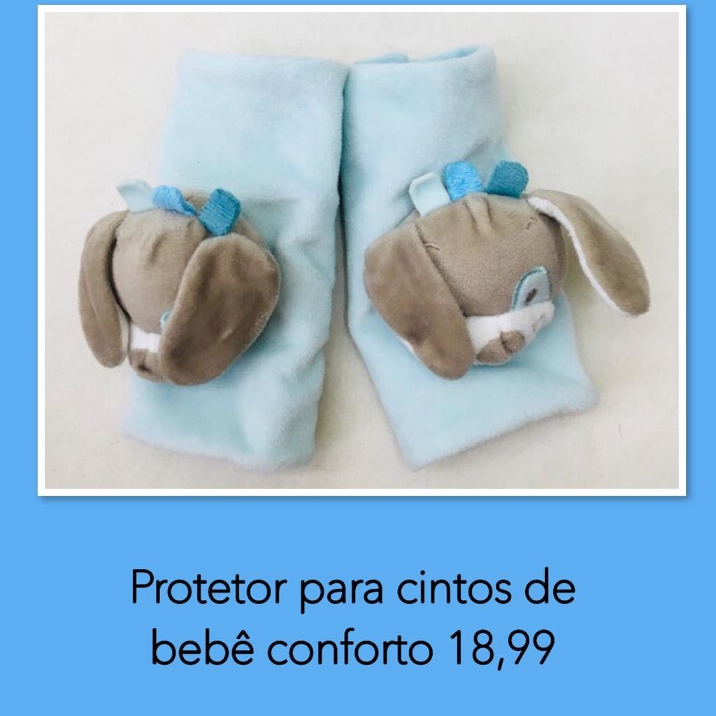 Protetor para Cinto de Bebê Conforto Recicle Mamãe e Bebê