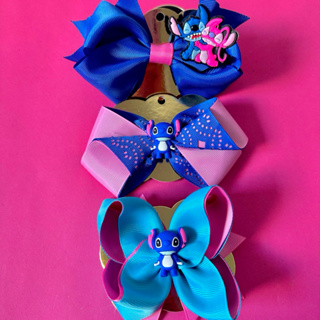 Laços Tiaras Colares Stitch e Personagens em Oferta na Shopee