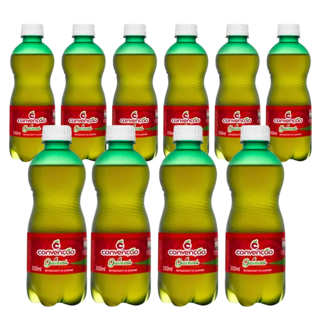 Refrigerante Convenção Guaraná Garrafinha 350ml C/12 Unidades Refrigerante Convenção Guaraná Garrafinha 350ml C/12 Unidades