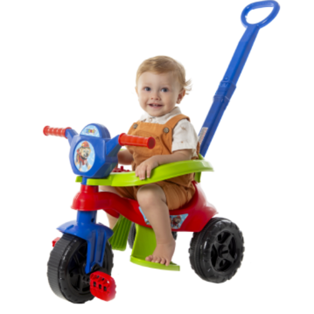 Motoca Infantil - 1 a 3 Anos - até 20kg + Game Aplicativo 3D  Pedais, Empurrador e Protetor - QUEEN SHOP em Oferta na Shopee