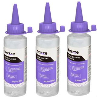 2/3 Cola Do Artesão Silicone Líquida 100ml Secagem Rápida Cola Para Tecido Pano Eva Madeira em Oferta na Shopee