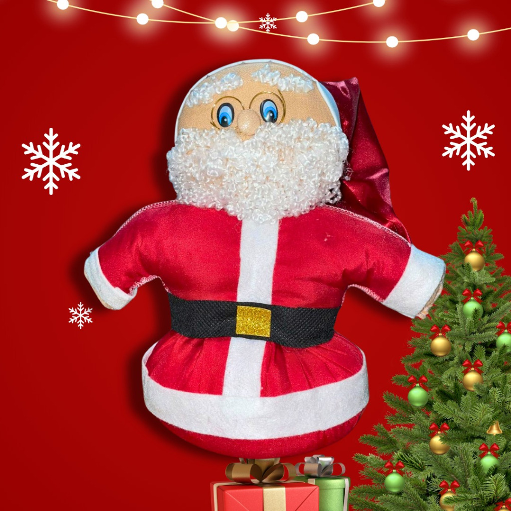 Peso de Porta Papai Noel Calço De Porta 1.07 Kg galinha palhaço menino menina vovó vovô cozinheiro