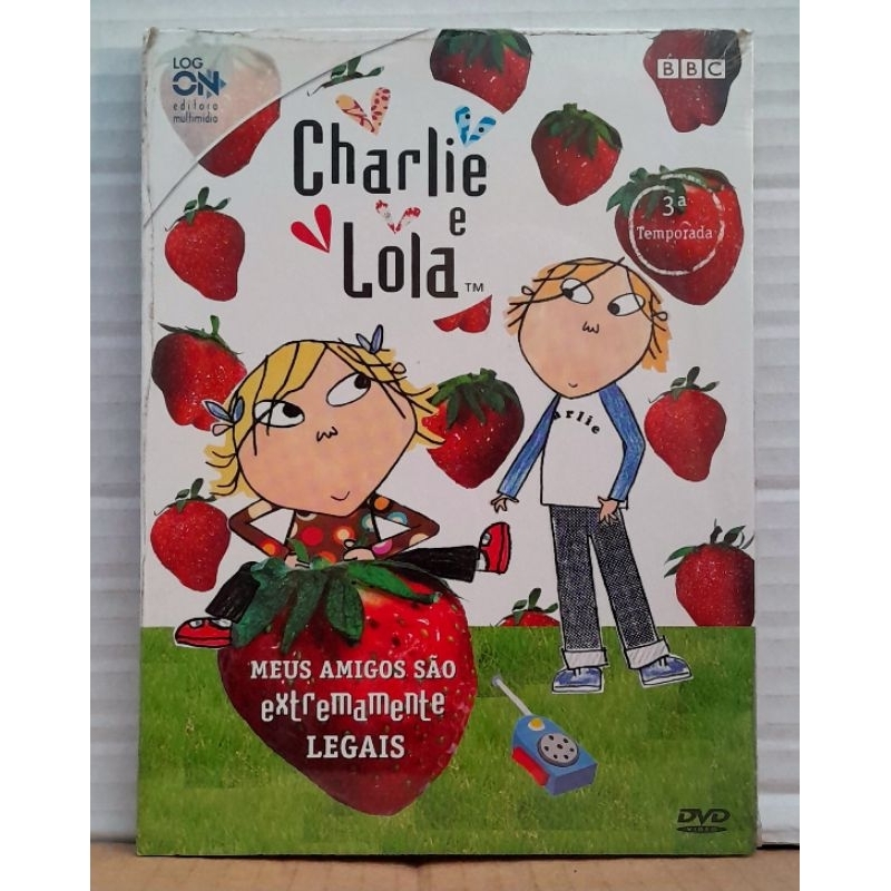 Dvd Charlie e Lola - 3ª Temporada - Amigos São Extremamente Legais (Novo/Original/Lacrado)