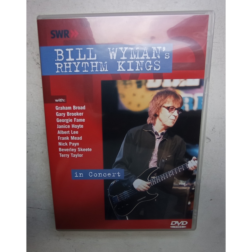 Dvd Original - Bill Wyman's Rhythm Kings - Importado