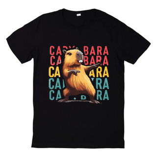 Camiseta Unissex Capybara Capivara Fofa Infantil Plus Size em Oferta na Shopee