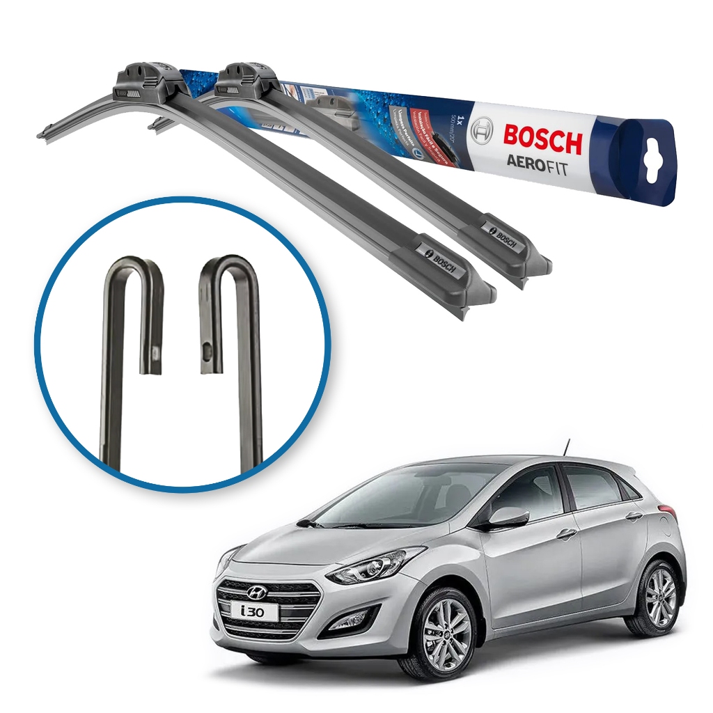 Palheta Limpador Parabrisa Original Bosch Hyundai I30 2013 a 2017 em Oferta na Shopee
