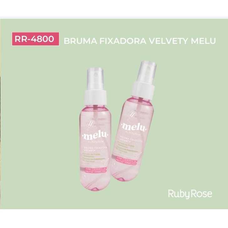 Bruma Fixadora Velvety/ SHINY Melu By Ruby Rose RR4800/RR4801 Bruma Fixadora Velvety/ SHINY Melu By Ruby Rose RR4800/RR4801