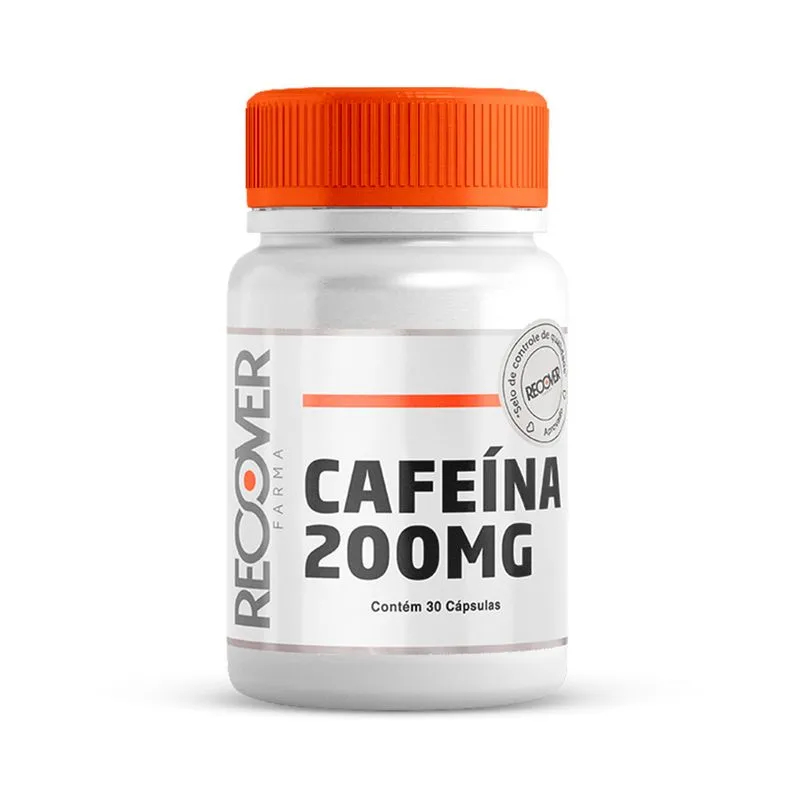 Cafeína 200mg  - Recover Farma