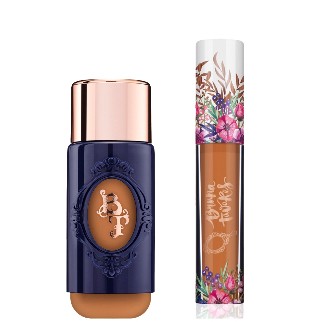 KIT2   BT Skin  Com AcabamentoBaseAveludado 40ml+BT Corretivo Líquido em Oferta na Shopee