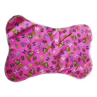 Tapete Ossinho Para Apoio de Comedouro Rosa em Oferta na Shopee