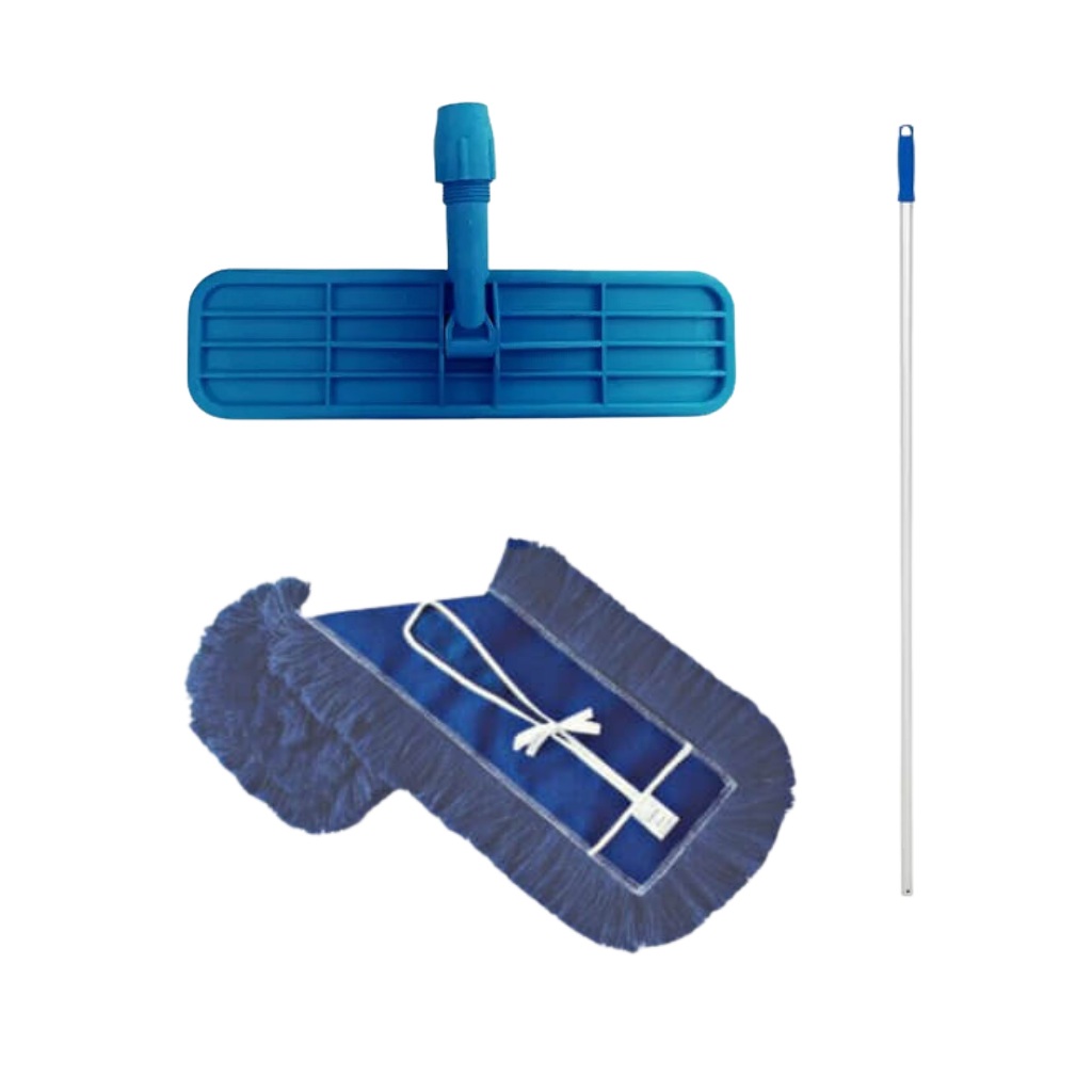 Kit Mop Pó Completo 40cm - Limpeza Fácil