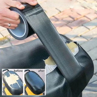 Kit De Reparo De Couro Fita Adesiva Preta Para Móveis , Sofás , Assentos De Carros , Cadei...