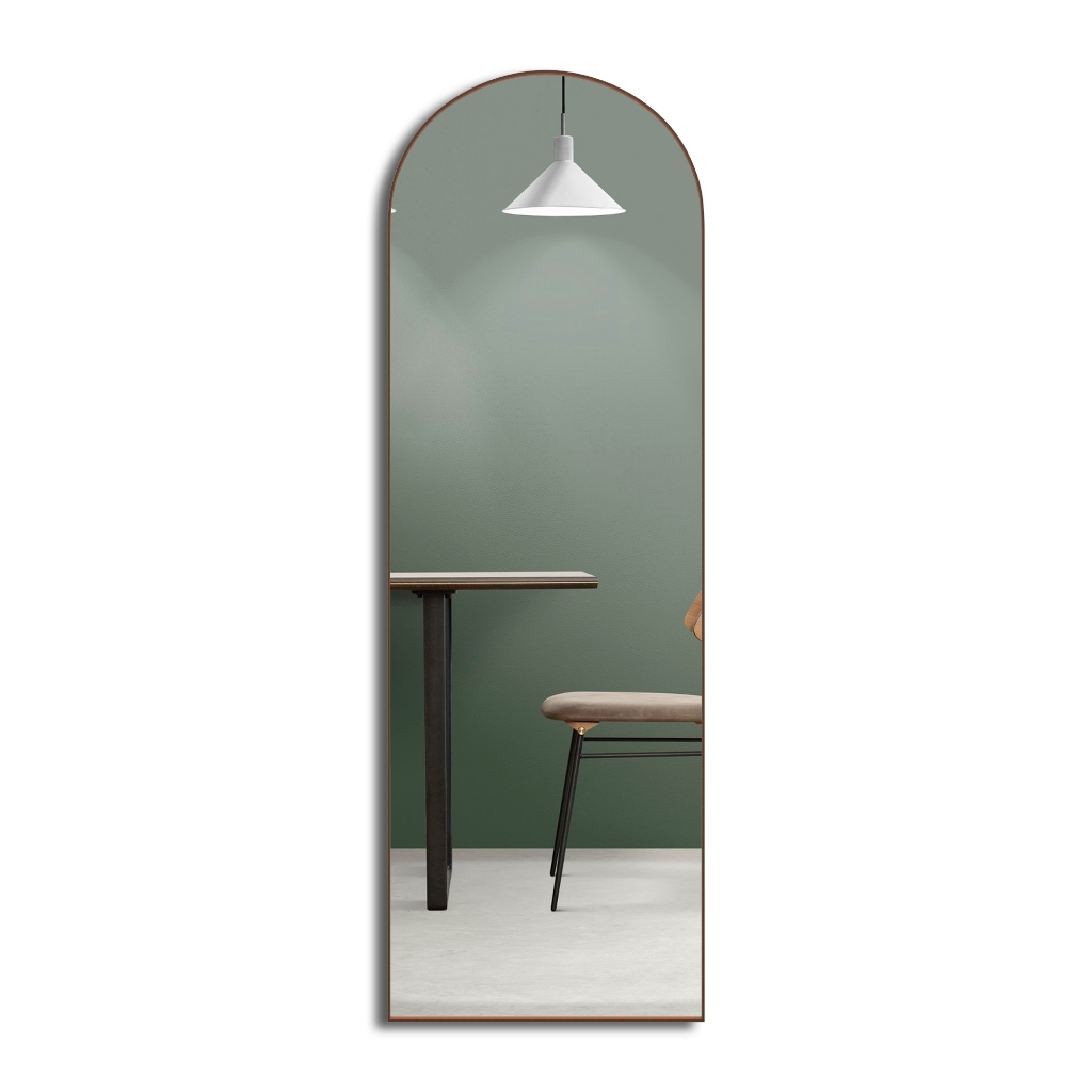 Espelho Base Reta Oval 110X50 Corpo Inteiro Grande Moderno Lançamento