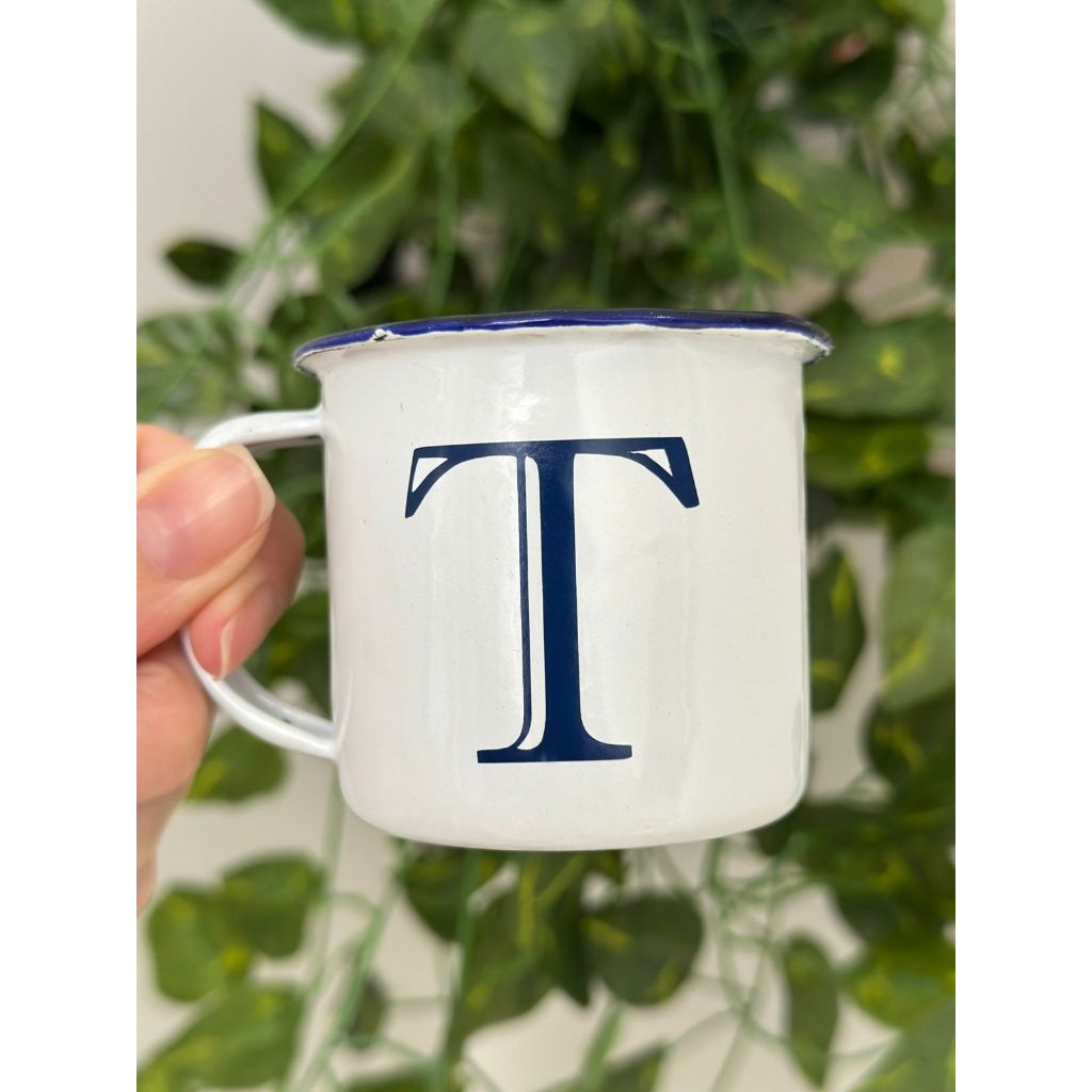 Mini Alfabeto/letras vazadas (3,5cm) adesivo vinil para xícaras/ louças inicial nome para cesta café manhã, casamento
