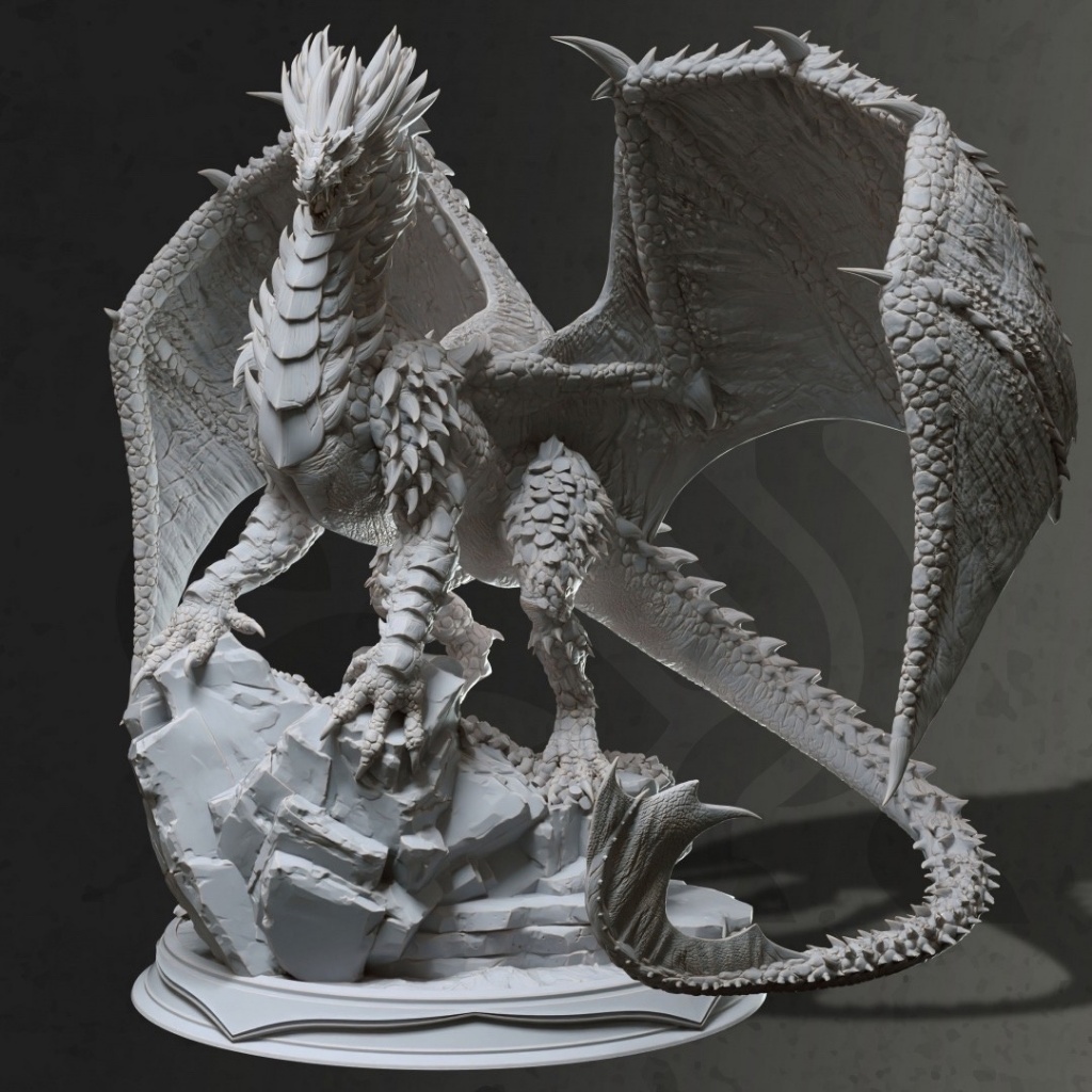 Miniaturas RPG - Dragão - Wyvern - Tarrasque em Oferta na Shopee
