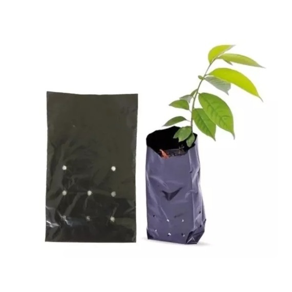 Saco Para Mudas 15x25 Com 50 Micras 500 Unidades