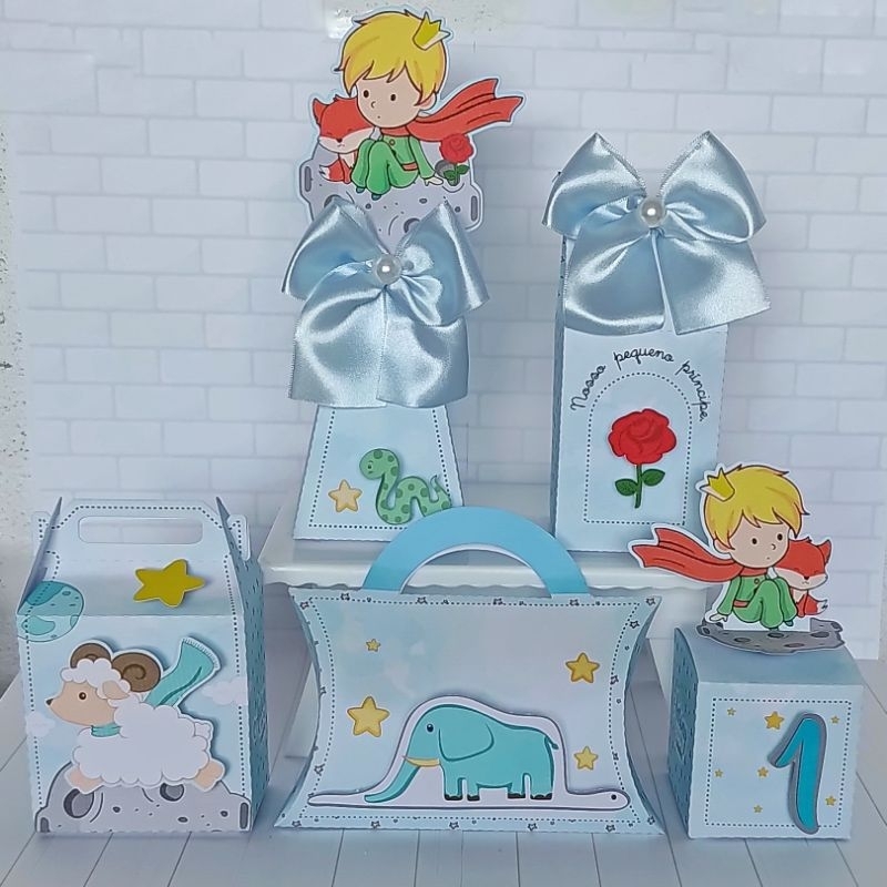 kit de personalizados pequeno príncipe / festa pequeno principe / kit festa pequeno principe