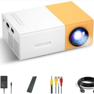 Mini Projetor Portátil Led 1080p 600 Lúmens Hdmi YG300 Envio Imediato