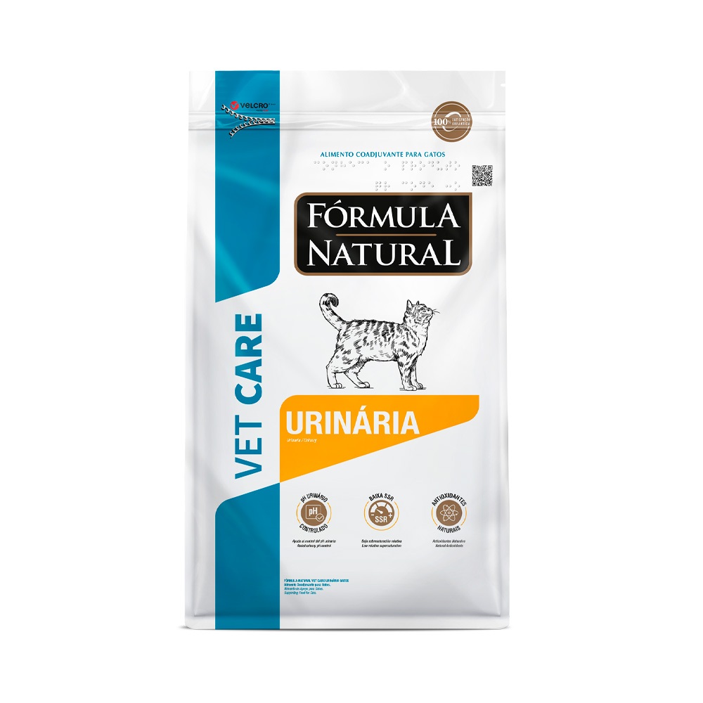 Formula Natural Trato Urinario Ração Para Gatos 7kg