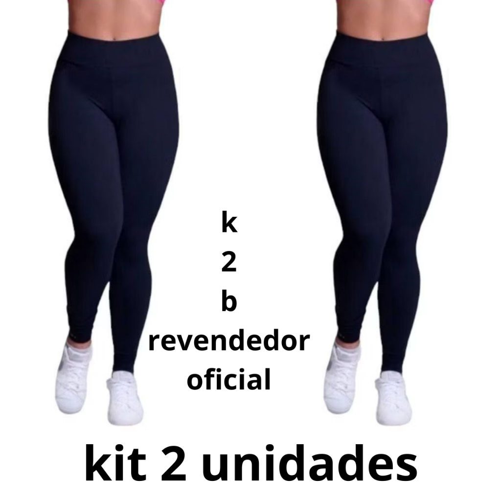 Calça Legging k2b kit com 2 unidades