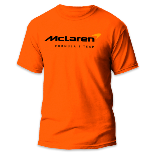 Camiseta McLaren Team Formula 1 2024 Masculina 100% Algodão Envio Imediato em Oferta na Shopee