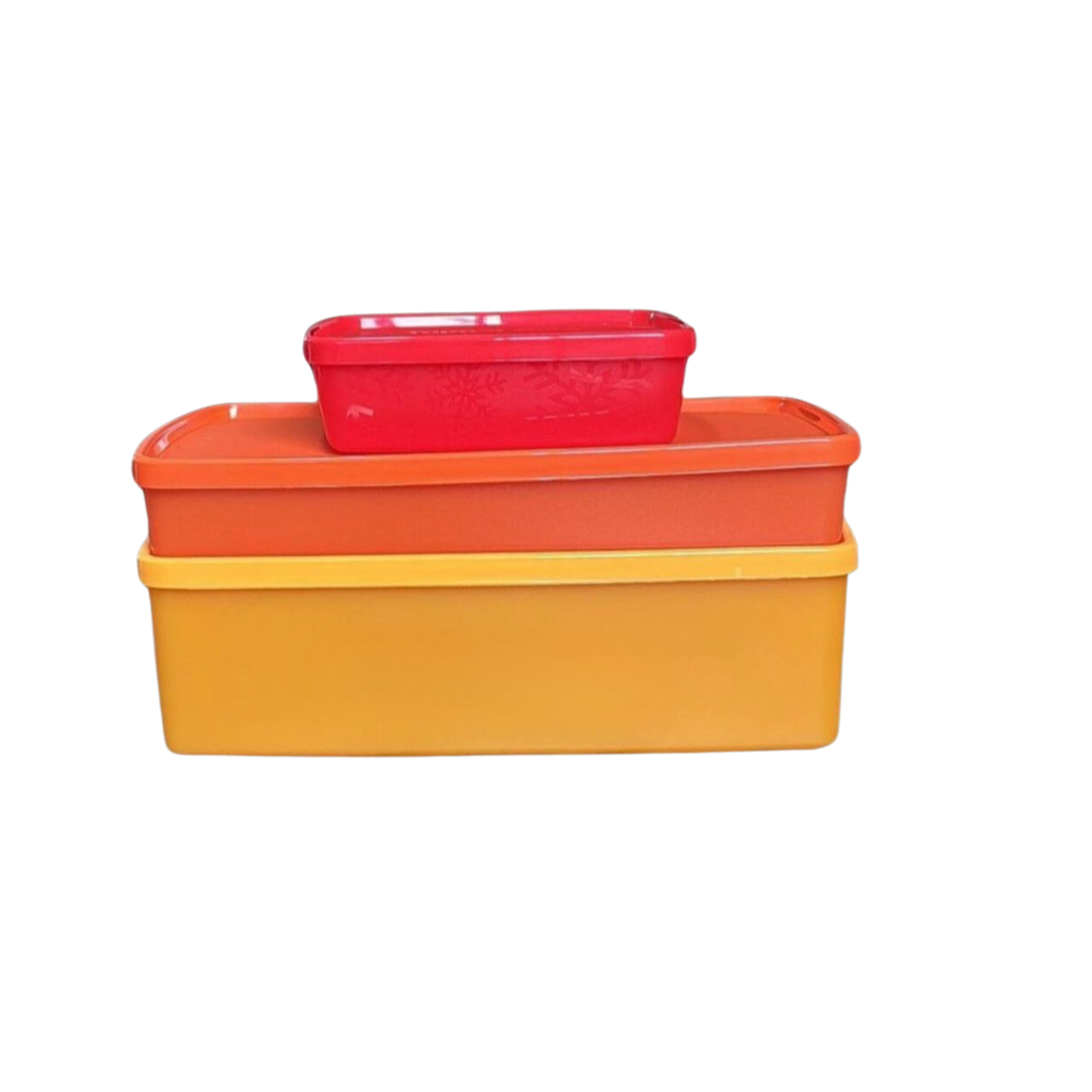 Tupperware Kit Caixa Ideal e Jeitosinho Linha Freezer