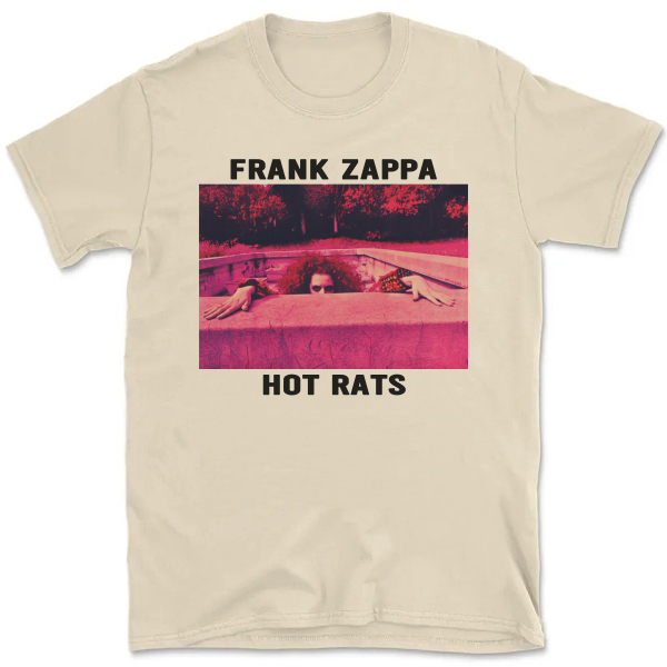 Camiseta Vintage Unissex Frank Zappa Álbum Hot Rats A29