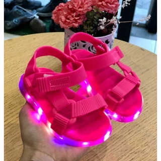 Papete Infantil Menino e Menina Led em toda a Sola, Confortável e Macia Envio Imediato