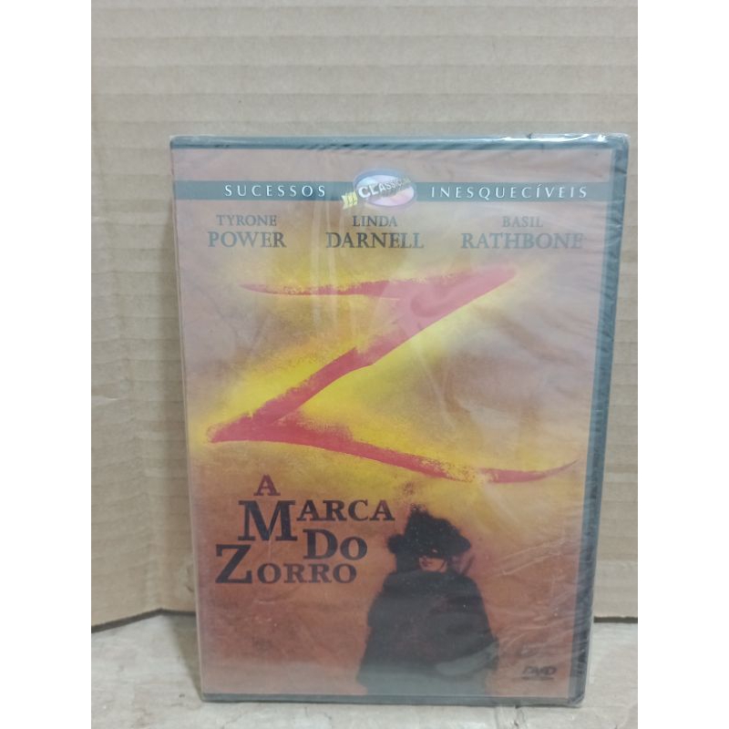 DVD A MARCA DO ZORRO (ORIGINAL/LACRADO)