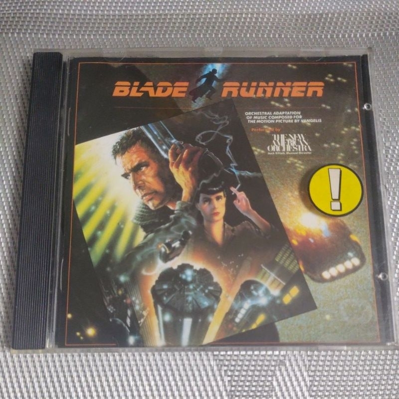 CD Blade Runner Importado (Adaptação orquestral de música composta para o filme por Vangelis)