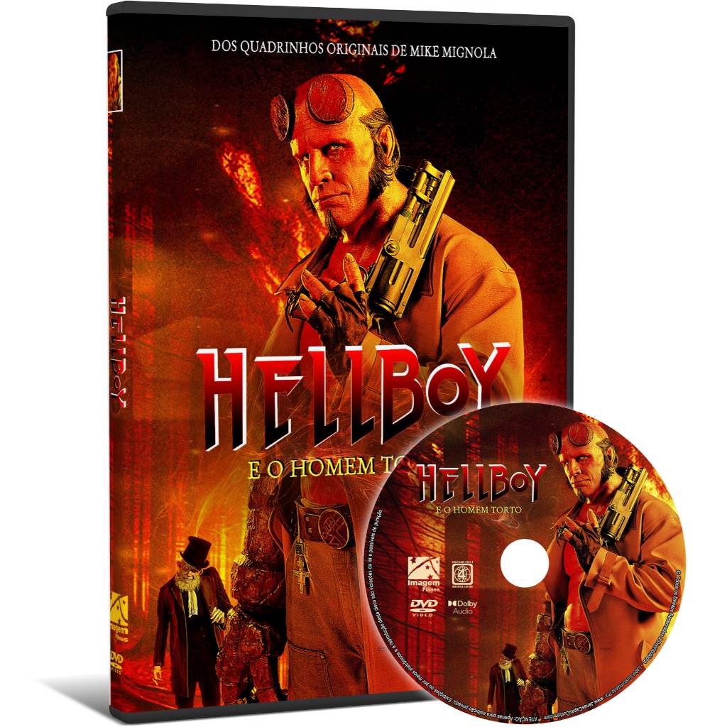 DVD Hellboy e o Homem Torto (2024)