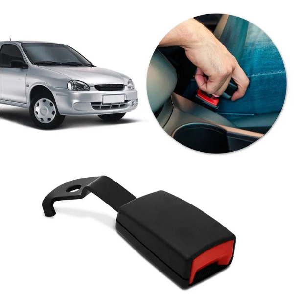 Fecho Cinto de Segurança Lateral - Lado Direito - GM Corsa Hatch Sedan Wagon Pick-up Todos - FE1026 / 400256